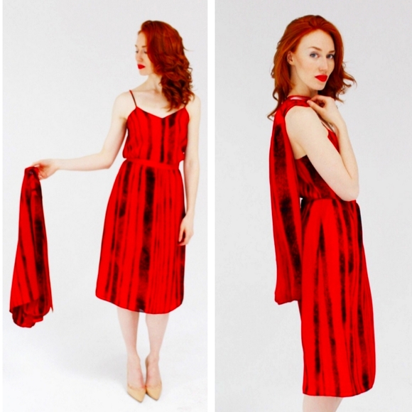 Marjorie Hamilton Red Striped Three Piece Set - Picture 8 of 11
